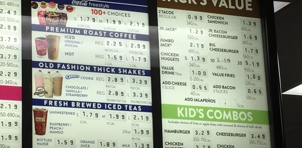 Jack In The Box Menu Prices