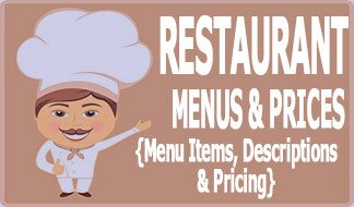 restaurant menus