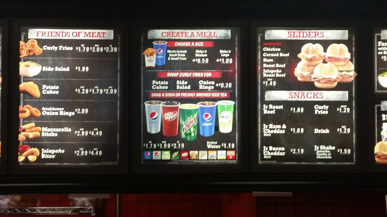 Arby's Menu Prices