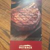 Outback Steakhouse Menu – 1