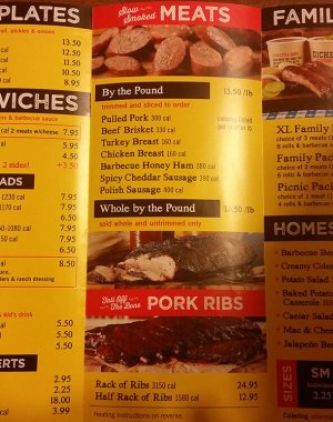 Dickey's BBQ Menu Prices