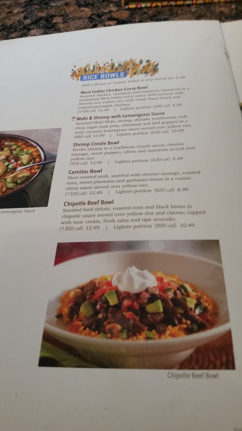 bahama breeze menu nj