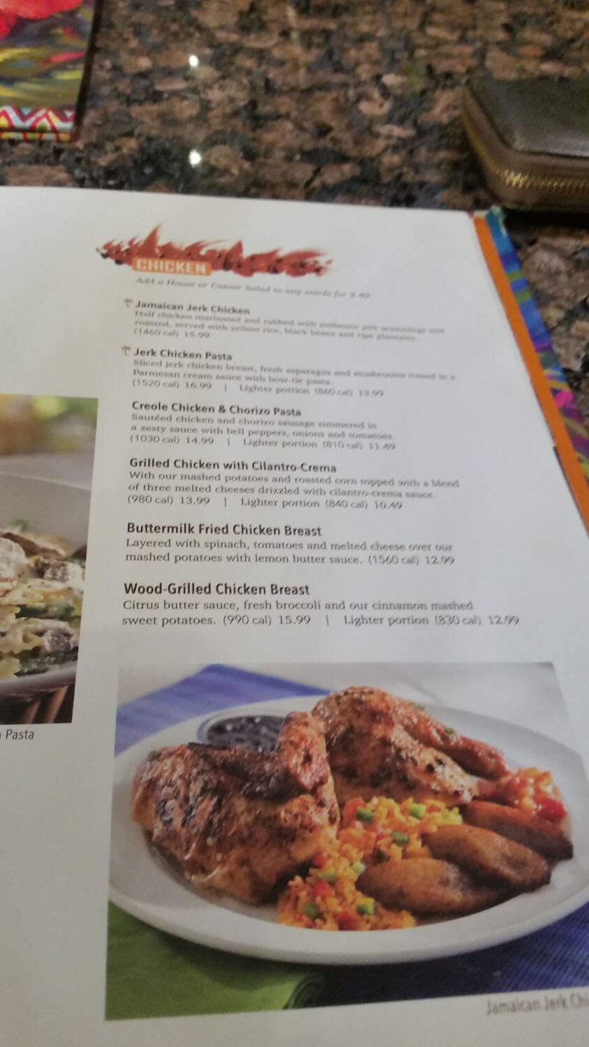 bahama breeze menu cost