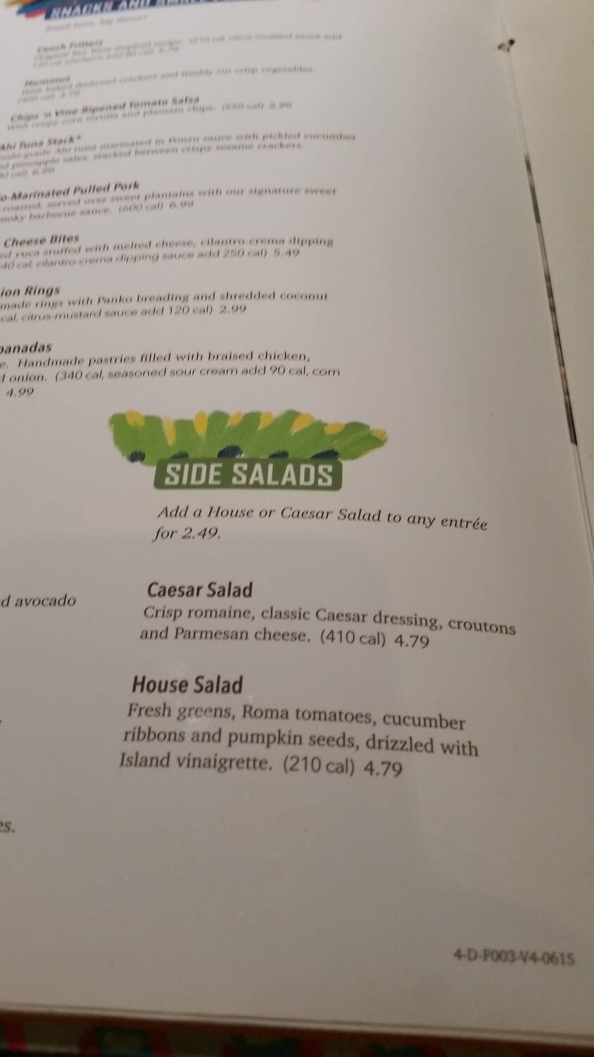 bahama breeze menu punta gorda