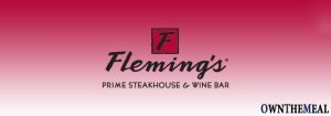 fleming's menu