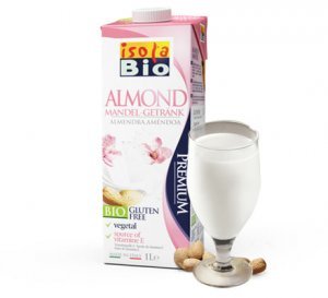 isola bio almond milk