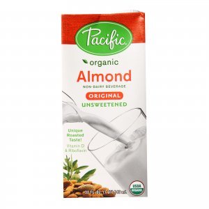 pacific organic unsweetened almond milk