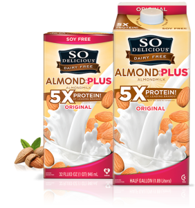 so delicious almond plus milk