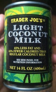 trader joe's light coconut milk