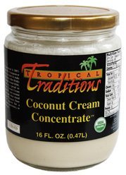 tropical traditions coconut cream concentrate