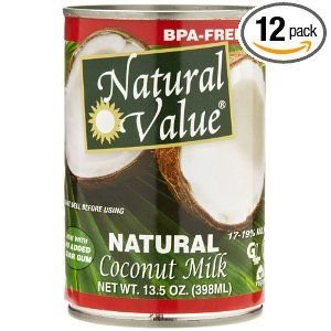 natural value coconut milk