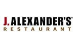 J Alexander's menu