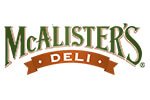 McAlister's Deli Gluten Free Menu
