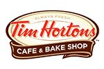 Tim Hortons menu